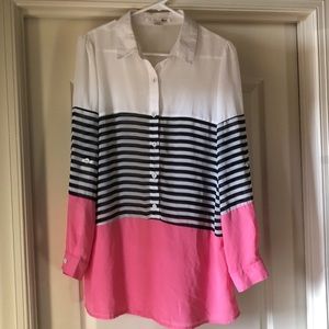 Adorable tunic top sz L